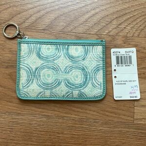 Coach Audrey Op Art Zip Wristlet